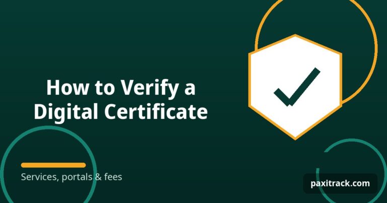 How to Verify a Digital Certificate