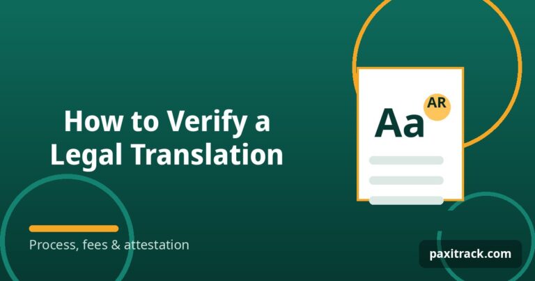 How to Verify a Legal Translation