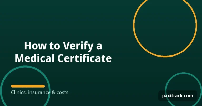 How to Verify a Medical Certificate