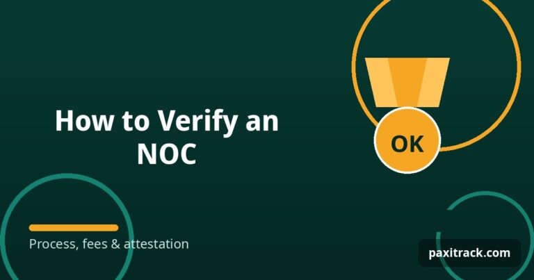 How to Verify an NOC