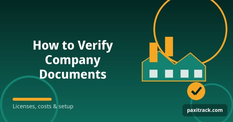How to Verify Company Documents