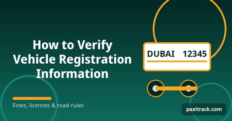 How to Verify Vehicle Registration Information