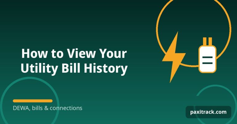 How to View Your Utility Bill History