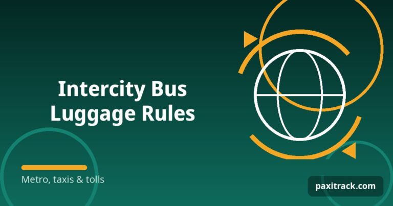 Intercity Bus Luggage Rules