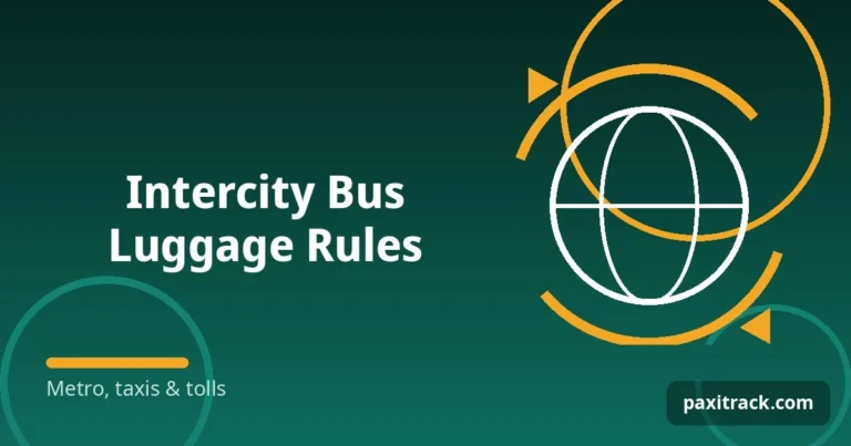 Intercity Bus Luggage Rules