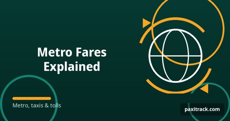Metro Fares Explained