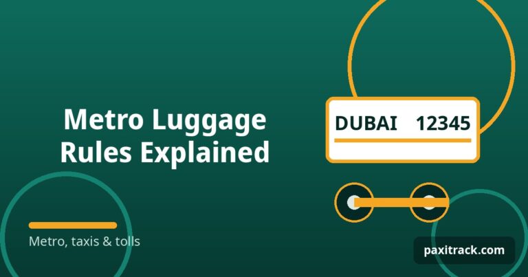 Metro Luggage Rules Explained