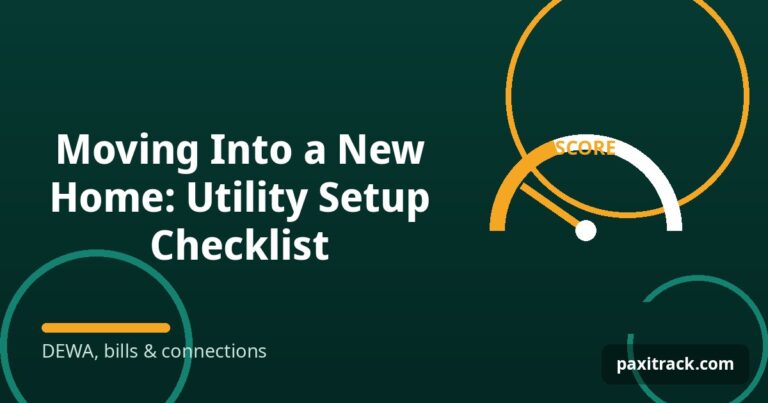 Moving Into a New Home: Utility Setup Checklist