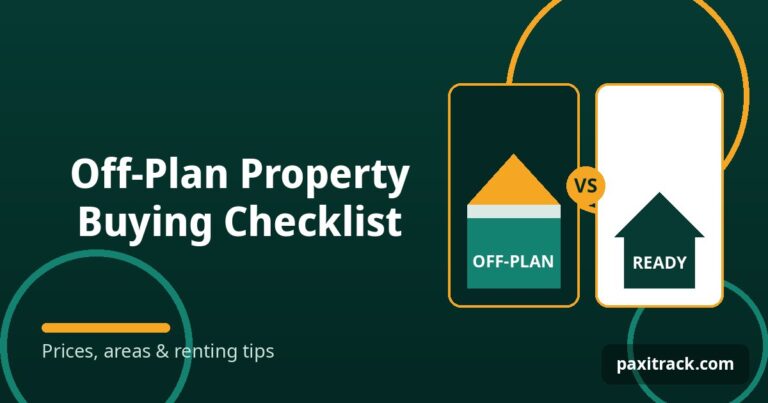 Off-Plan Property Buying Checklist
