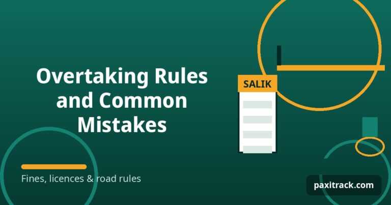 Overtaking Rules and Common Mistakes