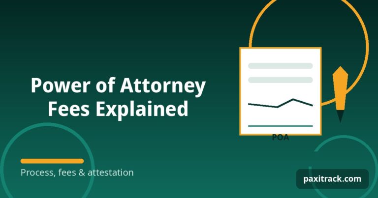 Power of Attorney Fees Explained