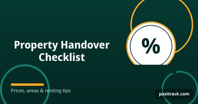 Property Handover Checklist
