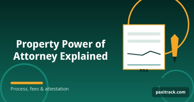 Property Power of Attorney Explained