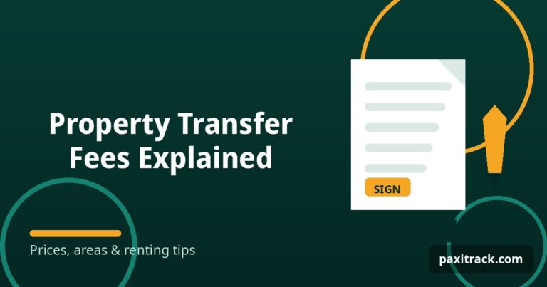 Property Transfer Fees Explained