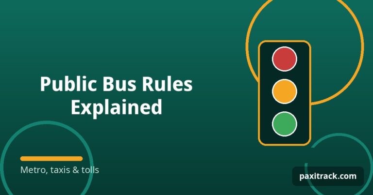 Public Bus Rules Explained