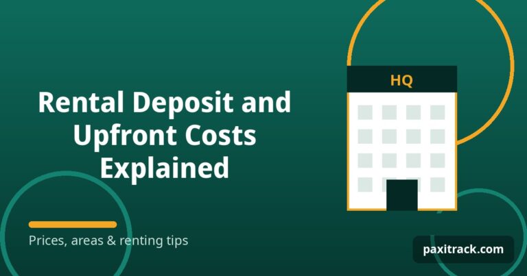Rental Deposit and Upfront Costs Explained