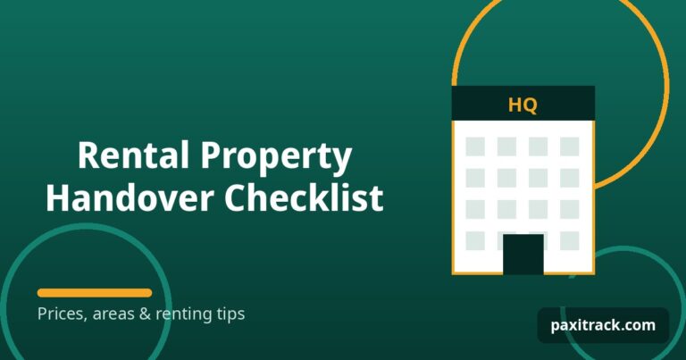 Rental Property Handover Checklist