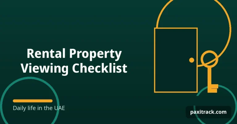 Rental Property Viewing Checklist