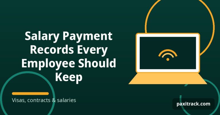 Salary Payment Records Every Employee Should Keep