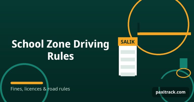 School Zone Driving Rules
