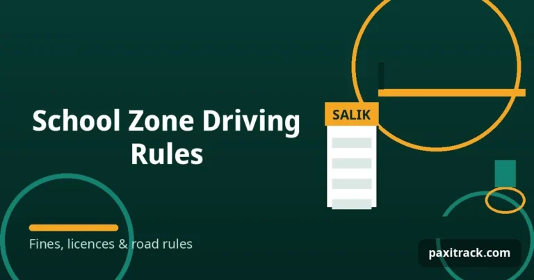 School Zone Driving Rules
