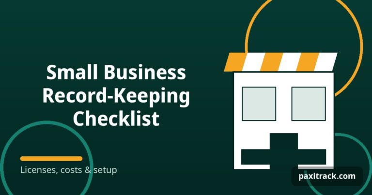 Small Business Record-Keeping Checklist