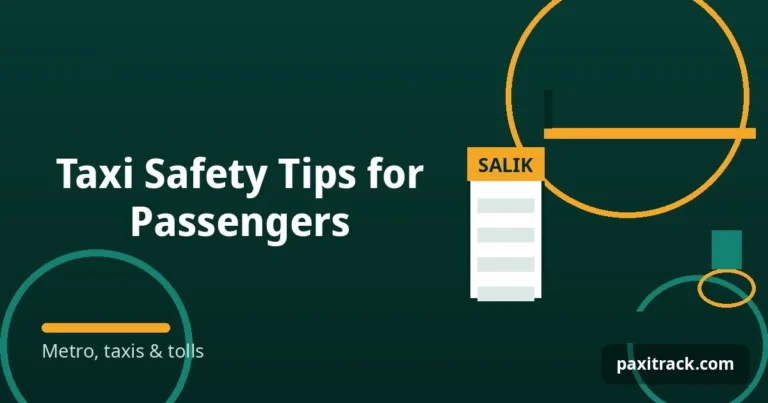 Taxi Safety Tips for Passengers
