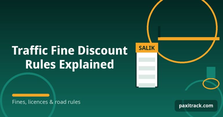 Traffic Fine Discount Rules Explained