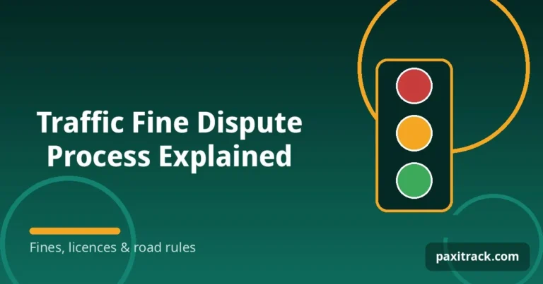 Traffic Fine Dispute Process Explained