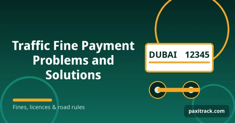 Traffic Fine Payment Problems and Solutions