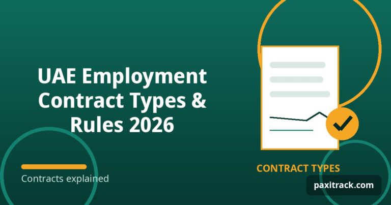 UAE Employment Contract Types & Rules 2026
