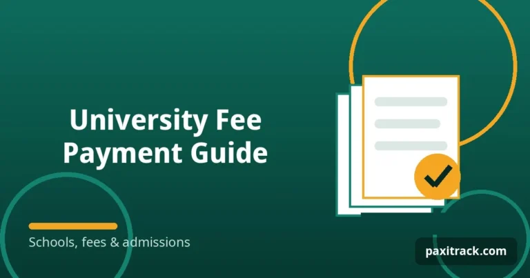 University Fee Payment Guide