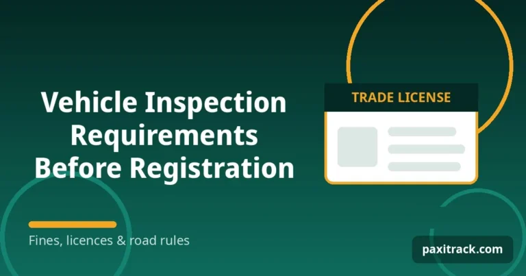 Vehicle Inspection Requirements Before Registration