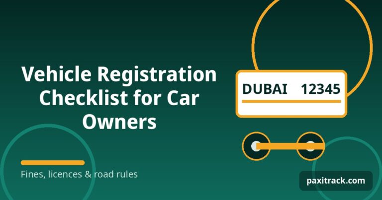 Vehicle Registration Checklist for Car Owners