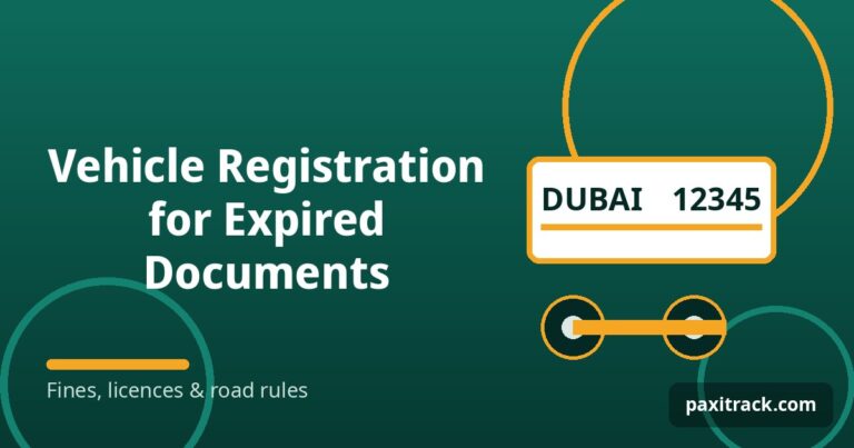 Vehicle Registration for Expired Documents