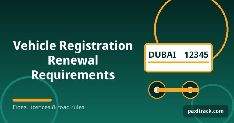 Vehicle Registration Renewal Requirements