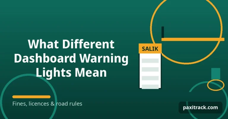 What Different Dashboard Warning Lights Mean