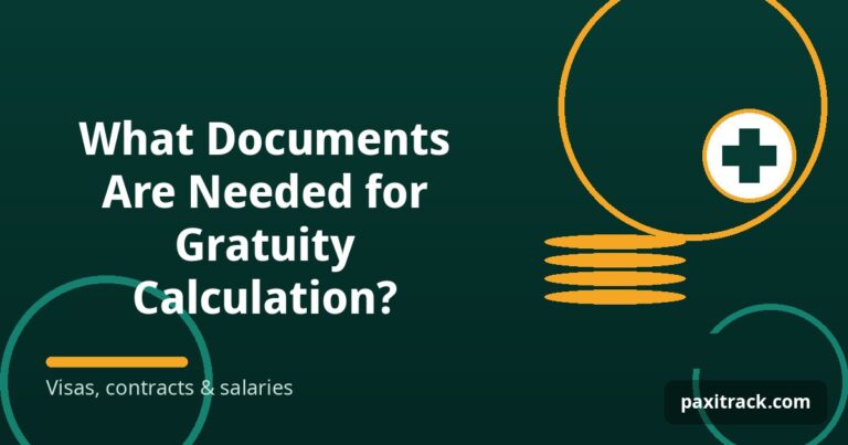 What Documents Are Needed for Gratuity Calculation?