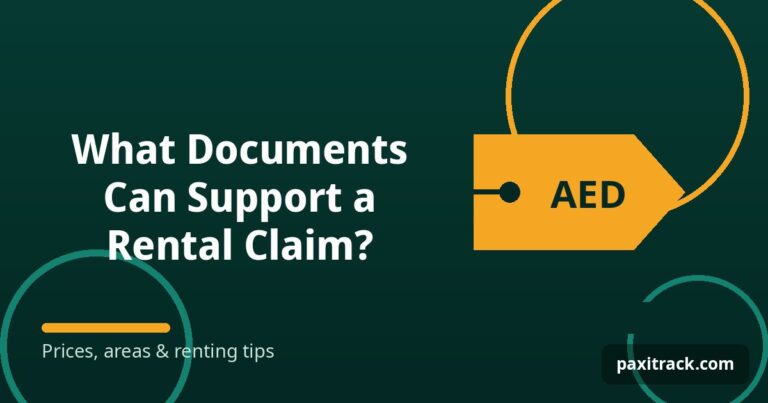 What Documents Can Support a Rental Claim?