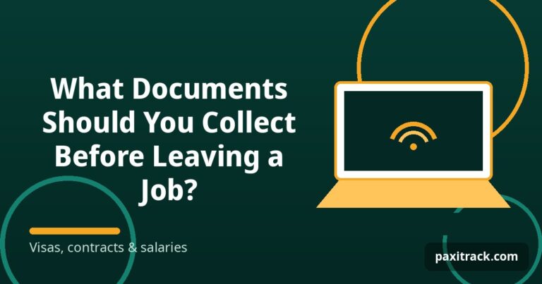 What Documents Should You Collect Before Leaving a Job?