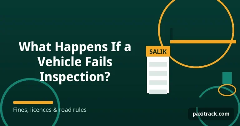 What Happens If a Vehicle Fails Inspection?