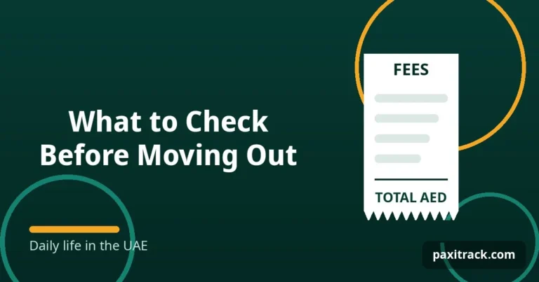 What to Check Before Moving Out