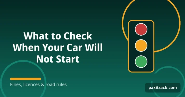 What to Check When Your Car Will Not Start