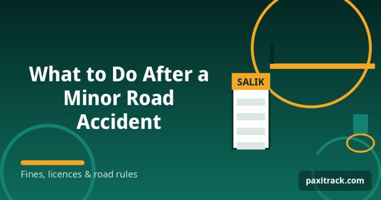 What to Do After a Minor Road Accident