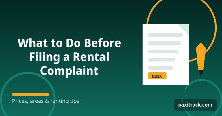 What to Do Before Filing a Rental Complaint