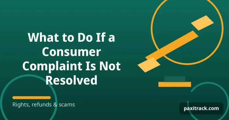 What to Do If a Consumer Complaint Is Not Resolved