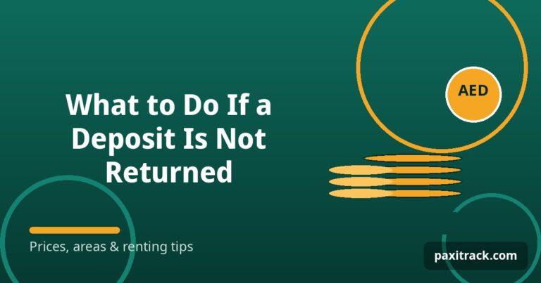 What to Do If a Deposit Is Not Returned