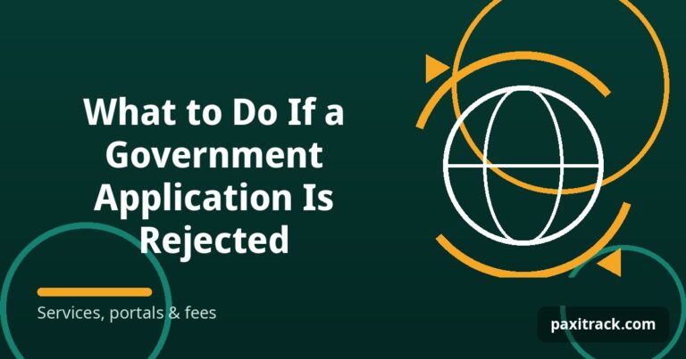 What to Do If a Government Application Is Rejected
