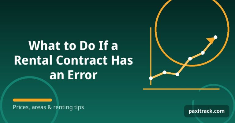 What to Do If a Rental Contract Has an Error