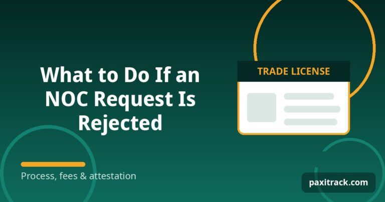 What to Do If an NOC Request Is Rejected